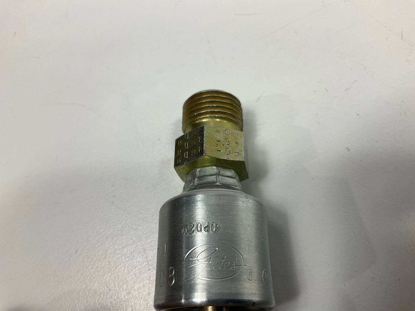UNBOXED - G25715-0408 Male DIN 24° Cone Hydraulic Fitting, 1/4'' Hose - 4G-8MDH
