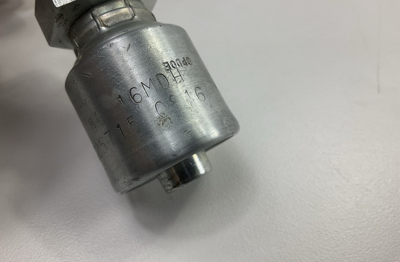 NEW - G25715-0816 Male DIN 24° Cone Hydraulic Fitting 1/2'' Hose - 8G-16MDH