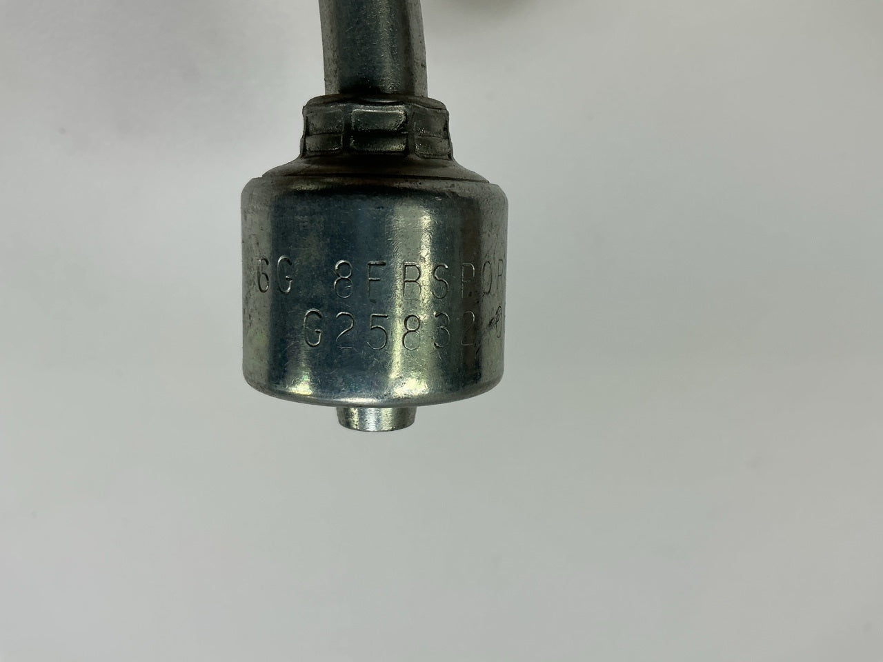 NEW G25832-0608 British Hydraulic Hose Fitting 90 Deg Bent Tube (MegaCrimp)