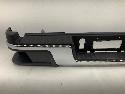 NEW Chrome Rear Bumper W/O Park Sensor Holes 2015-2022 Chevy Colorado GMC Canyon
