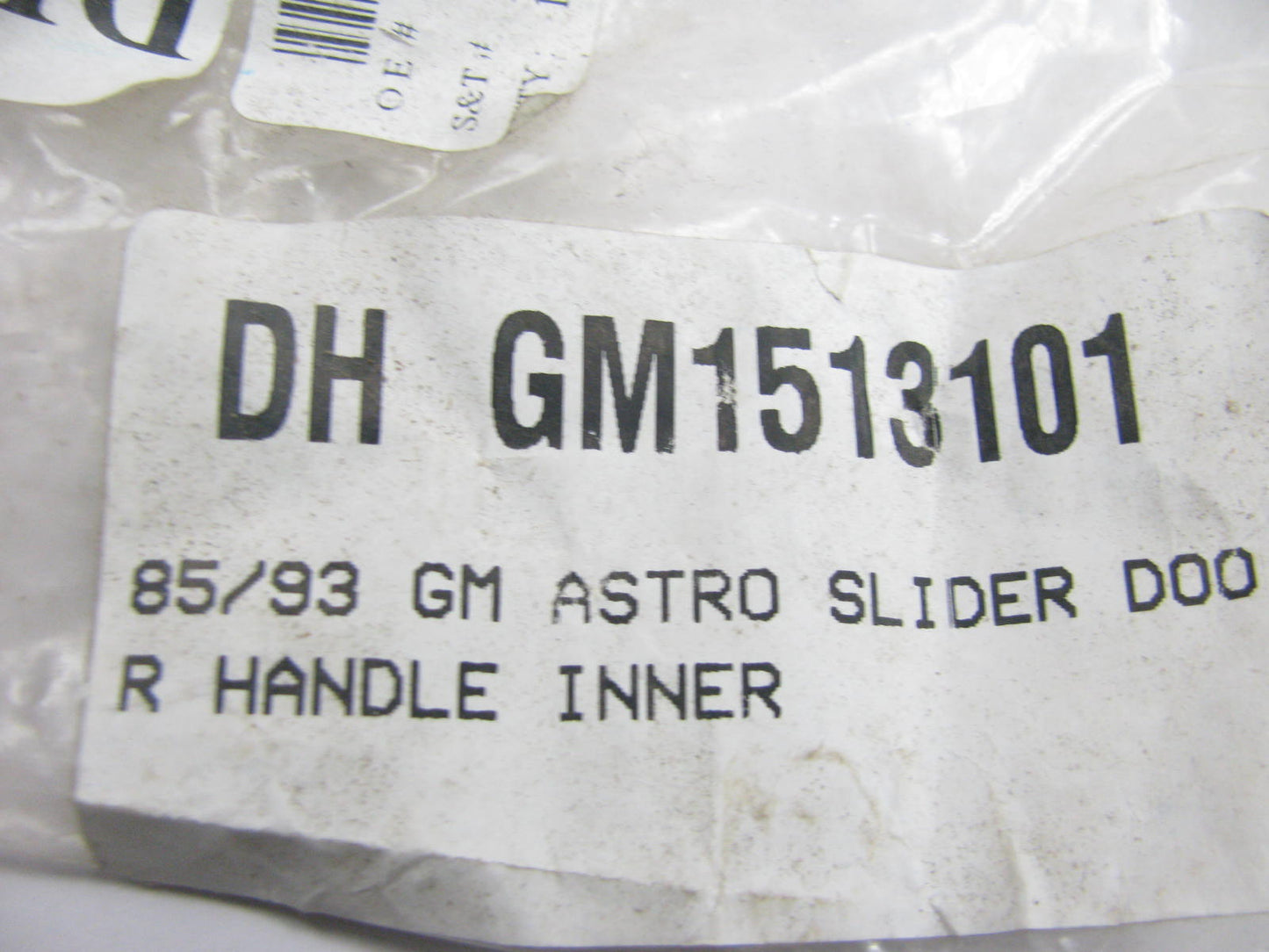 OUT OF BOX - AFTERMARKET Rear Right  Sliding Door Handle For 85-93 Astro Safari