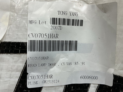 NEW AFTERMARKET GM2513124 Right Headlight Bezel Cover Headlamp ''door''