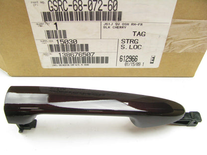 NEW  Right Passengers Side BLACK CHERRY Exterior Door Handle OEM Mazda GSRC68072