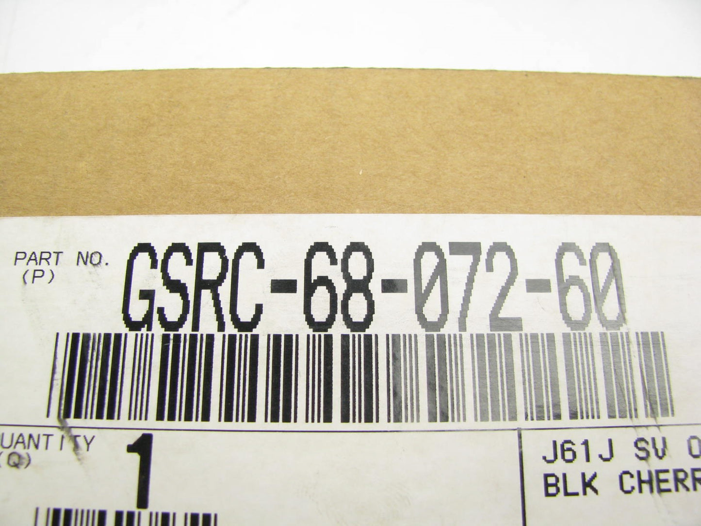 NEW  Right Passengers Side BLACK CHERRY Exterior Door Handle OEM Mazda GSRC68072