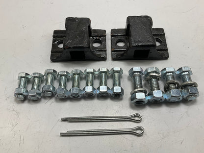 NEW GT-2735B Angled Heavy Duty Mud Flap Hanger Universal Square Bar 27-7/16'' Kit