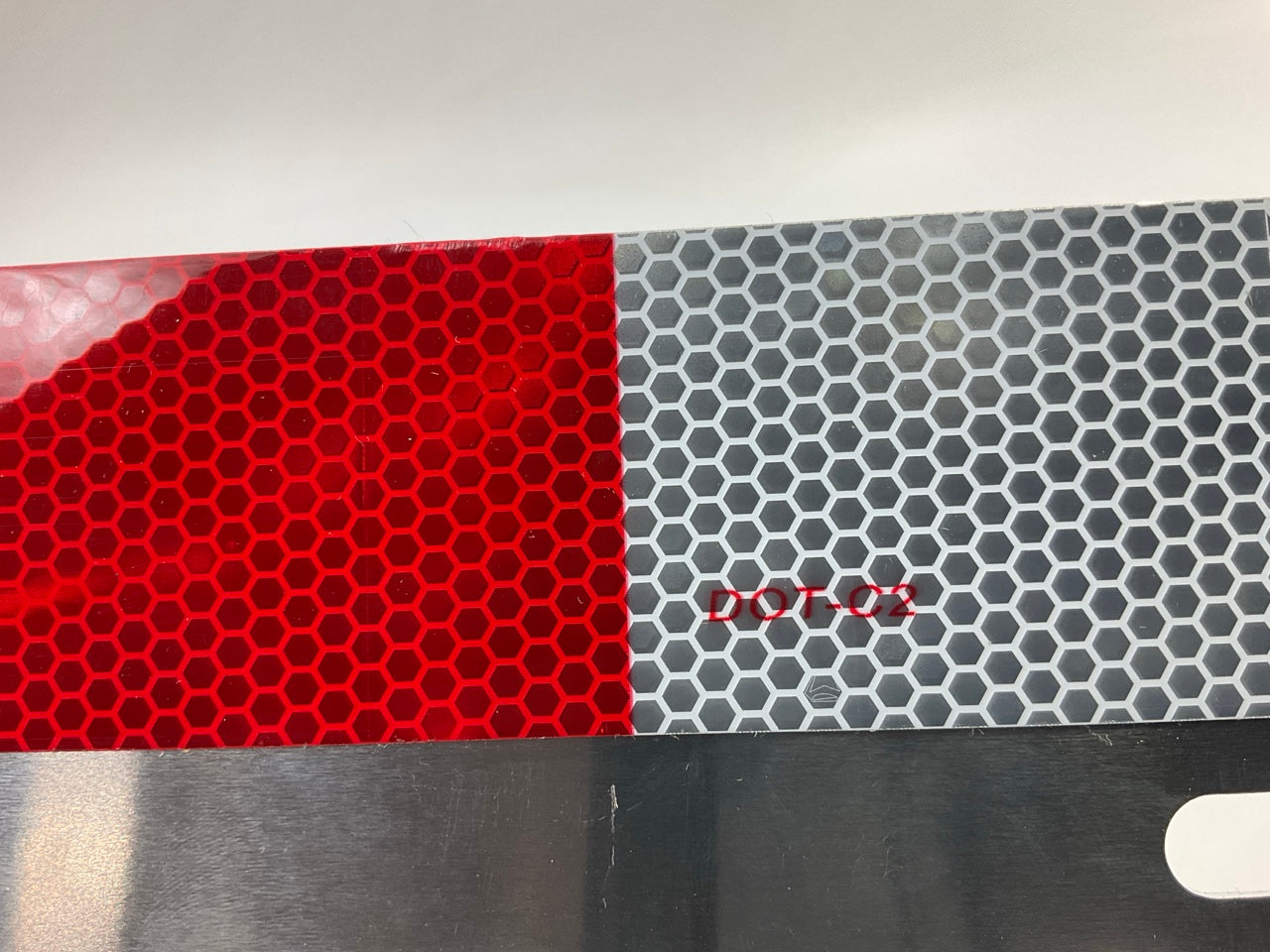 NEW GT-27RT25 24'' X 3'' Straight Aluminum Conspicuity Plates, Pair