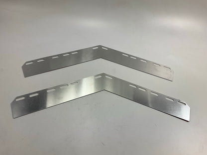 Globetech GT-27RT35 Angled Aluminum Conspicuity Strips Red White Reflective DOT