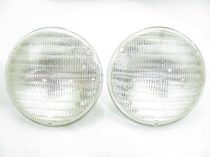 (2) Sealed Beam Halogen Lamp Bulb, 28V, 90W, PAR46 H4815 RV Military Truck Auto