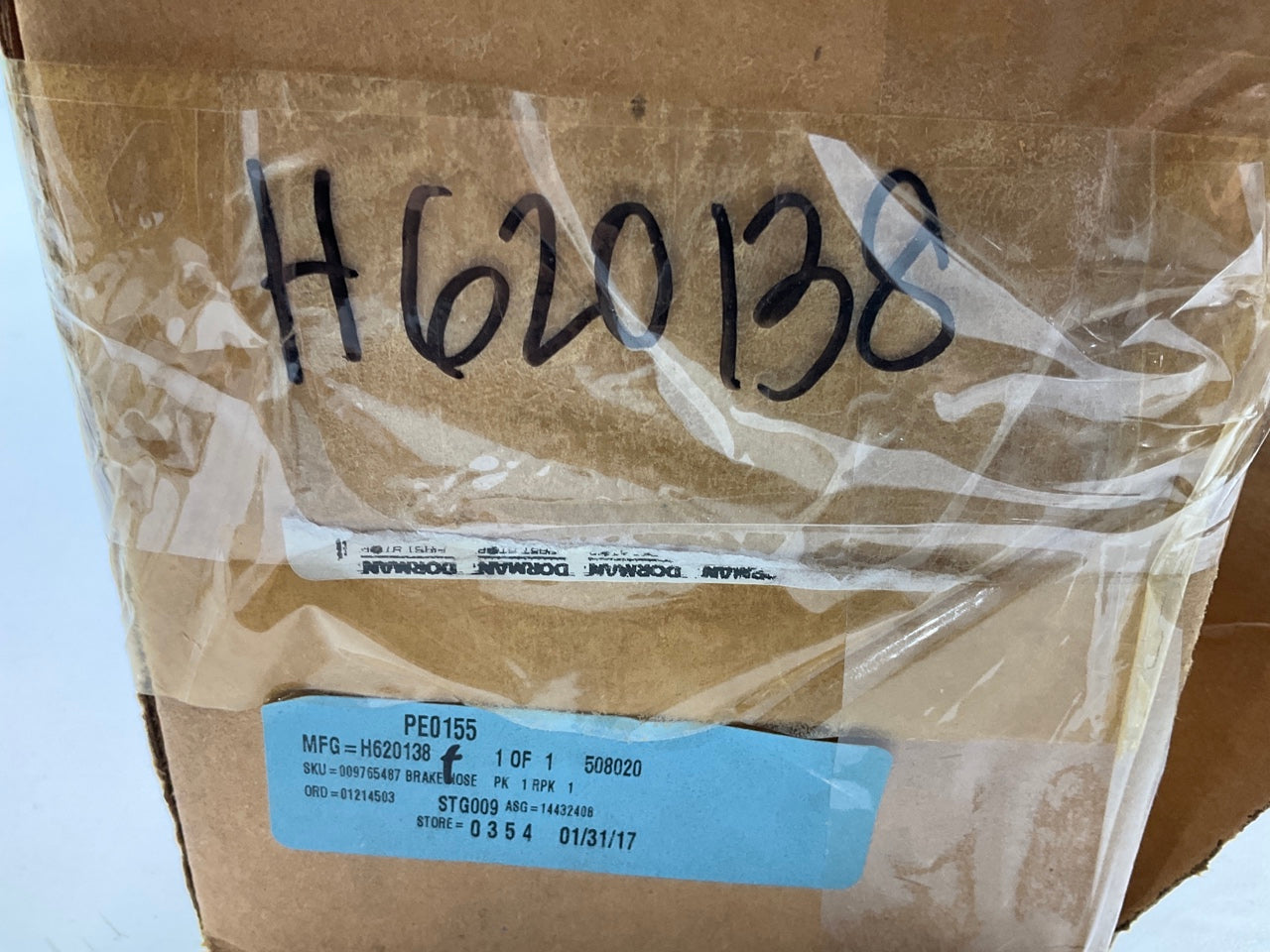 NEW UNBOXED H620138 Rear Left Brake Hose For 01-04 Grand Caravan AWD ONLY