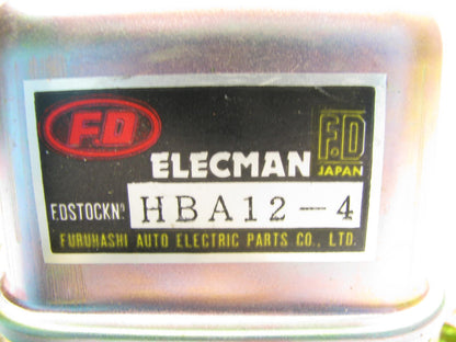 NEW - OUT OF BOX FD Elecman HBA12-4 Voltage Regulator