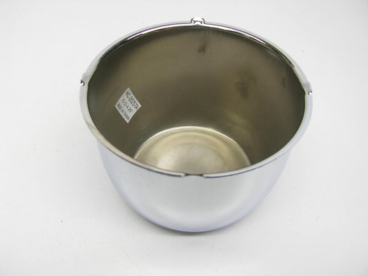 (4) Gorilla HC202STA Chrome Closed Hub Cover Wheel Large Metal Center Caps