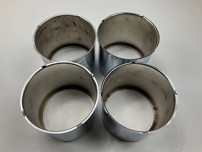 (4) NEW - UNBOXED HC-212A Wheel Center Hub Cap Cover Chrome - 5.1'' Hub 4.4'' Tall