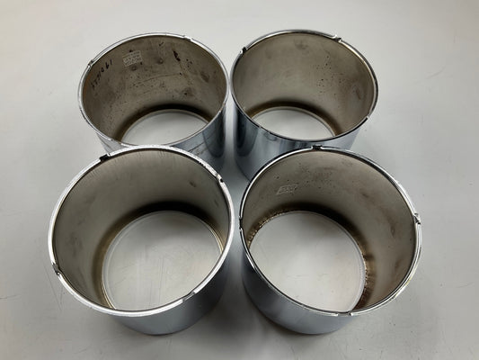 (4) NEW - UNBOXED HC-212A Wheel Center Hub Cap Cover Chrome - 5.1'' Hub 4.4'' Tall
