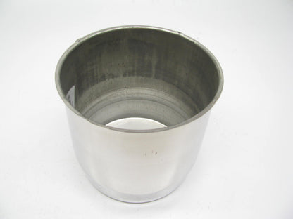 (4) Gorilla HC211SS 5.1'' Closed Cap Stainless Center Caps Wheel Hub Caps