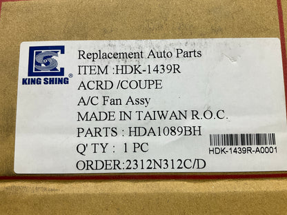 NEW AFTERMARKET - AC Condenser Cooling Fan For 2008-2011 Honda Accord 3.5L 6cyl