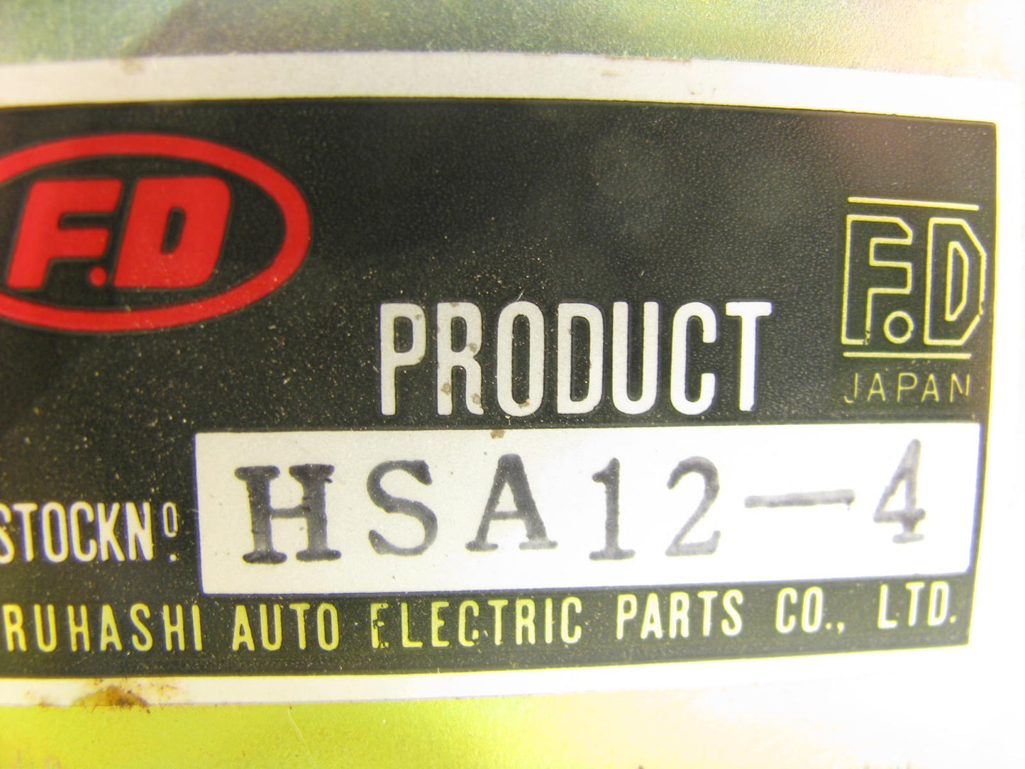 NEW - OUT OF BOX - HD Elecman HSA12-4 Voltage Regulator For 1976 Subaru GL DF