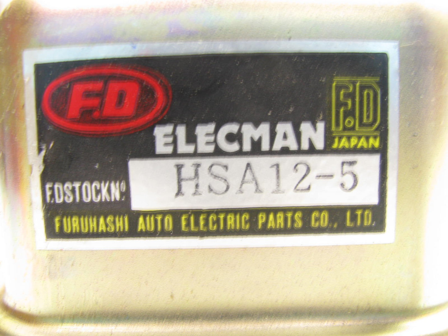 NEW - OUT OF BOX - FD Elecman HSA12-5 Voltage Regulator