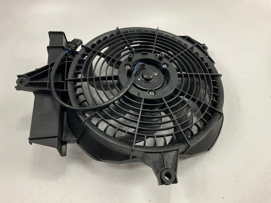 NEW HY71169 A/C Condenser Cooling Fan Assembly For 2001-2006 Hyundai Santa Fe