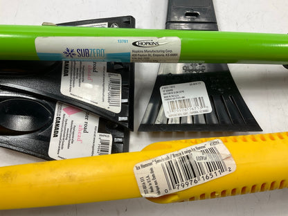 35 Assorted Mixed Ice Scrapers & Snow Broom Brushes - ICE SCRAPER Lot #11