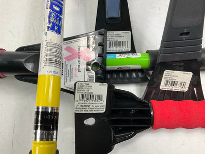 35 Assorted Mixed Ice Scrapers & Snow Broom Brushes - ICE SCRAPER Lot #15
