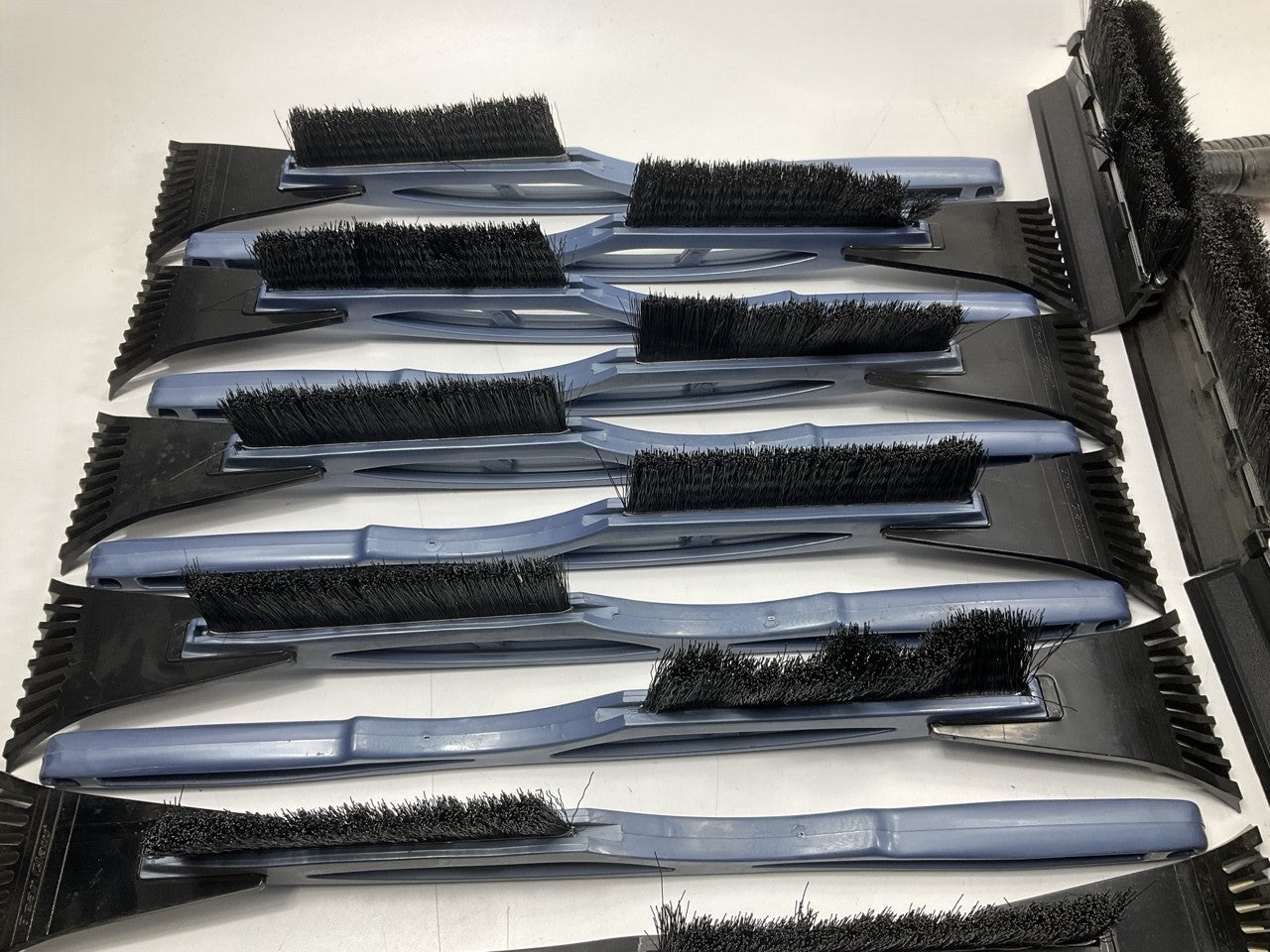 35 Assorted Mixed Ice Scrapers & Snow Broom Brushes - ICE SCRAPER Lot #17