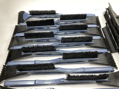 35 Assorted Mixed Ice Scrapers & Snow Broom Brushes - ICE SCRAPER Lot #19