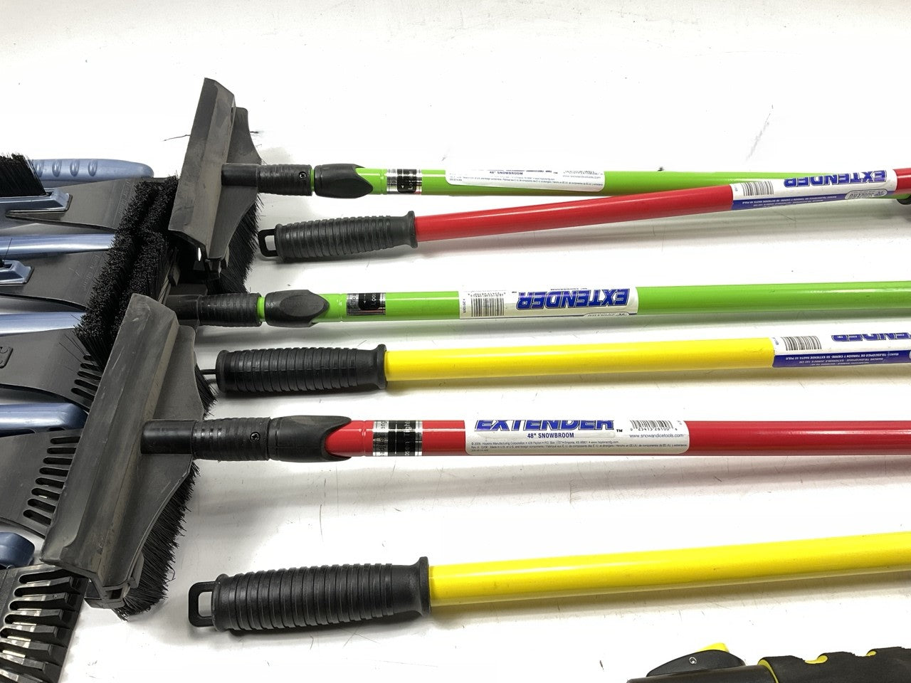 35 Assorted Mixed Ice Scrapers & Snow Broom Brushes - ICE SCRAPER Lot #19