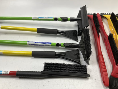 31 Pcs -  Assorted Mixed Ice Scraper & Snow Broom Brush - ICE SCRAPER Lot # 21