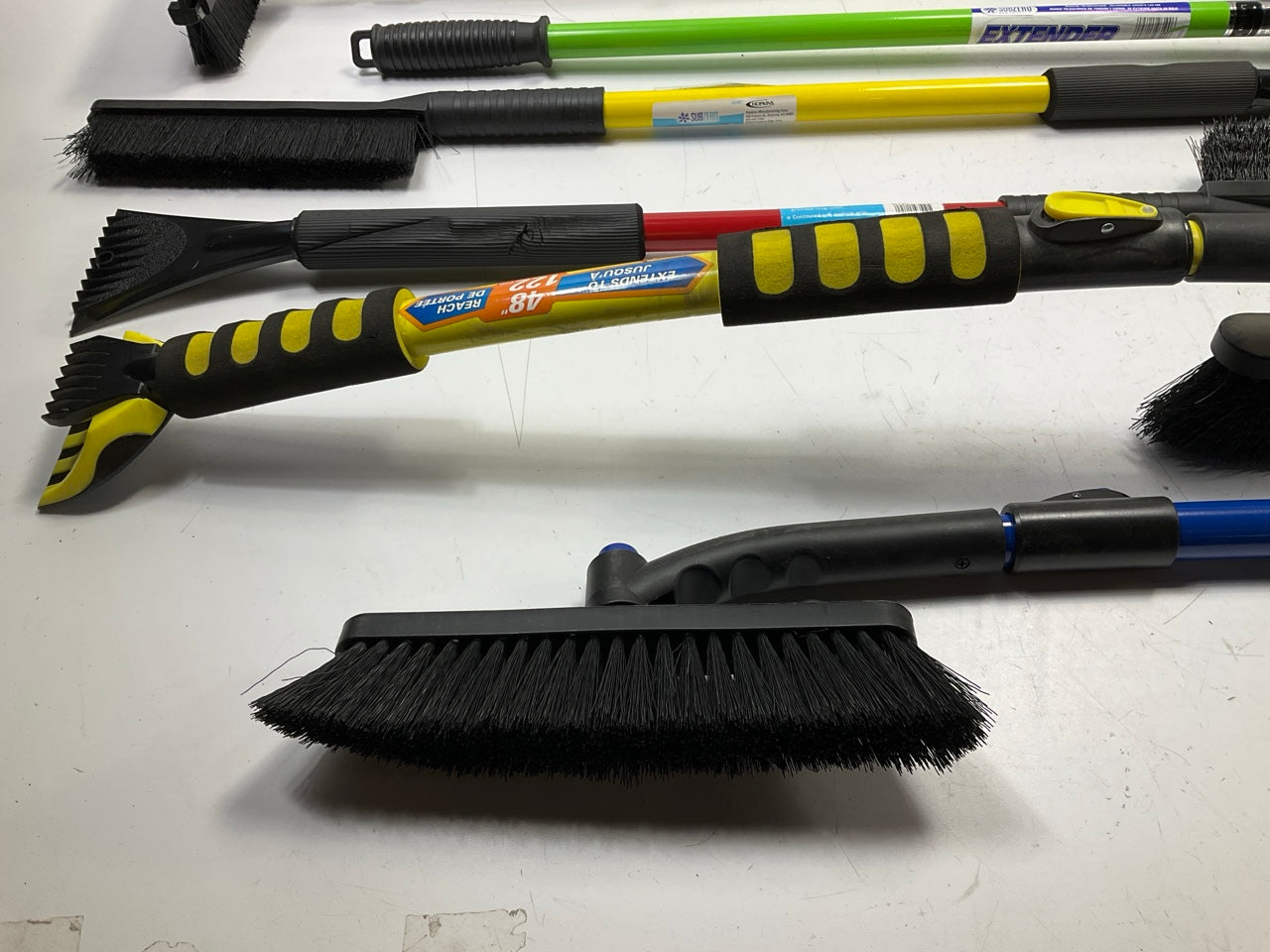 31 Pcs -  Assorted Mixed Ice Scraper & Snow Broom Brush - ICE SCRAPER Lot # 21