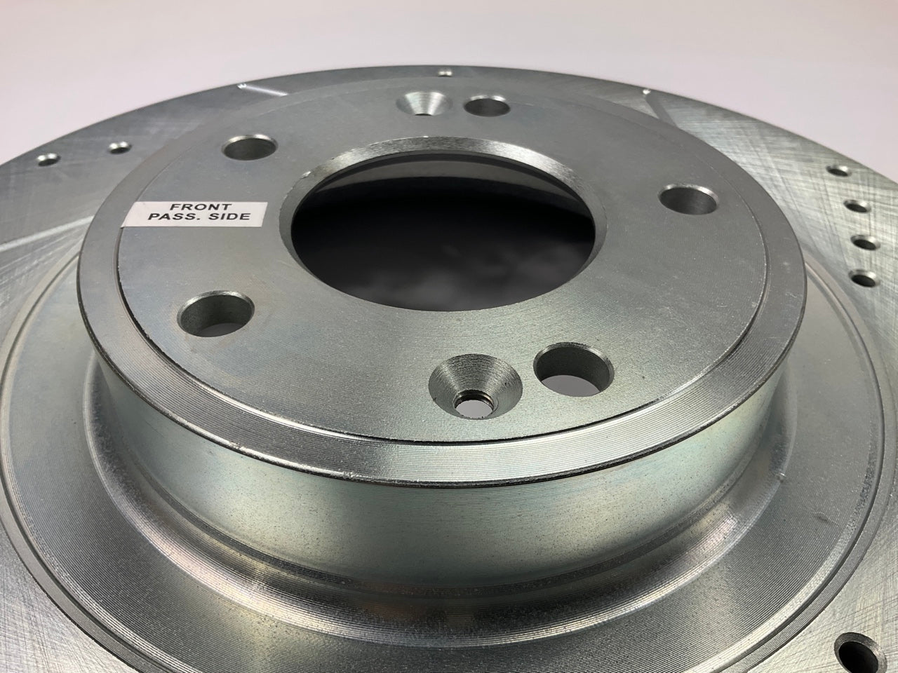 NEW UNBOXED POWER STOP JBR1531 Front Brake Rotors - Slotted & Cross-drilled