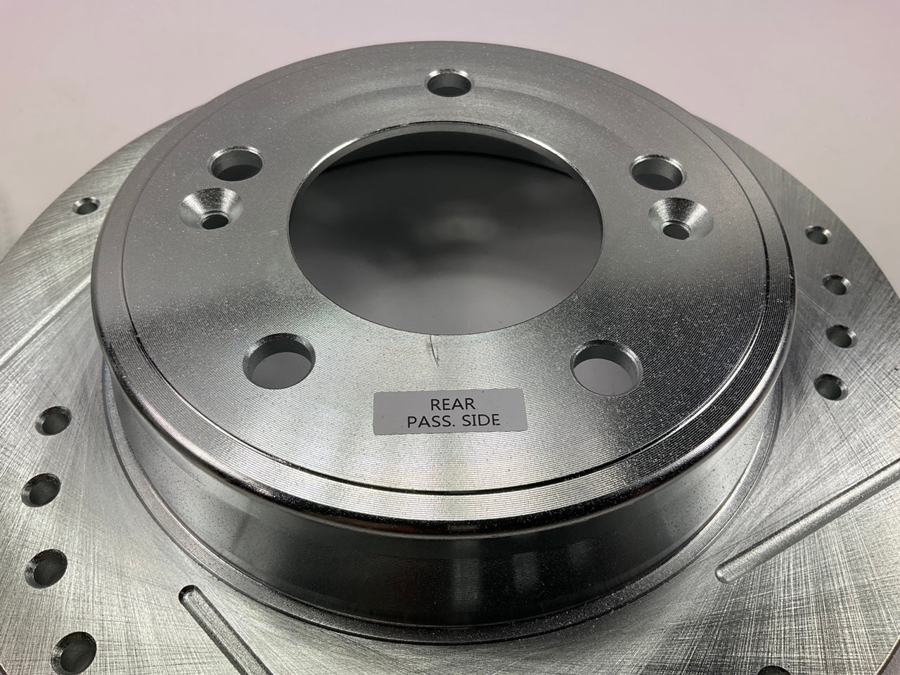 NEW UNBOXED Powerstop JBR1563XL & JBR1563XR Rear Brake Rotors, Slotted & Drilled