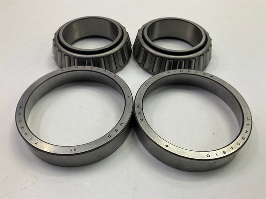 (2) Sets - Unboxed Timken JLM506848E JLM506810 Tapered Roller Bearing & Race