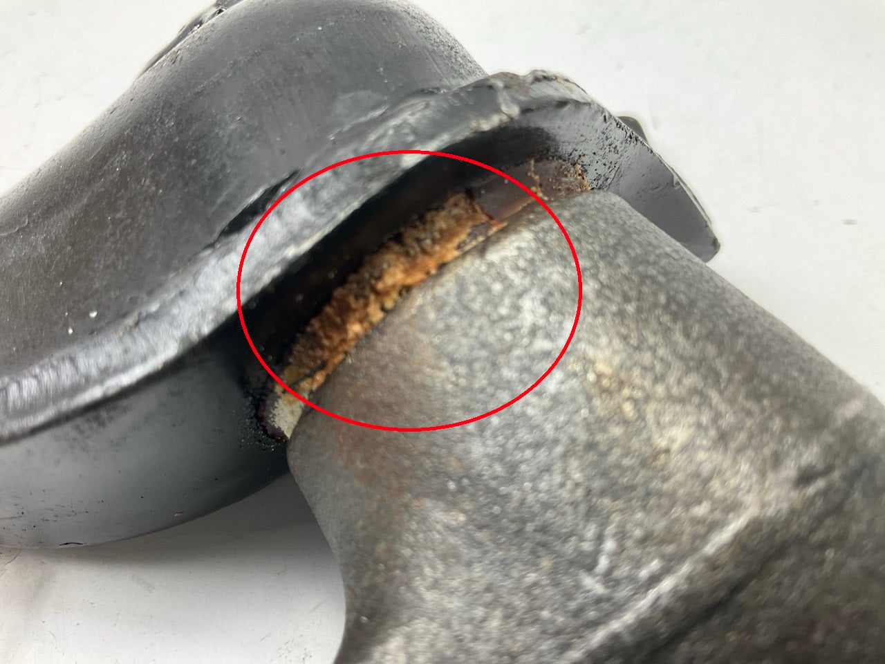 Damaged Bushing - OEM 555 Steering Idler Arm 1983-1994 Mitsubishi Mighty Max 4WD