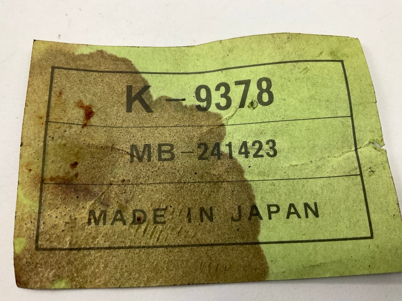 Damaged Bushing - OEM 555 Steering Idler Arm 1983-1994 Mitsubishi Mighty Max 4WD