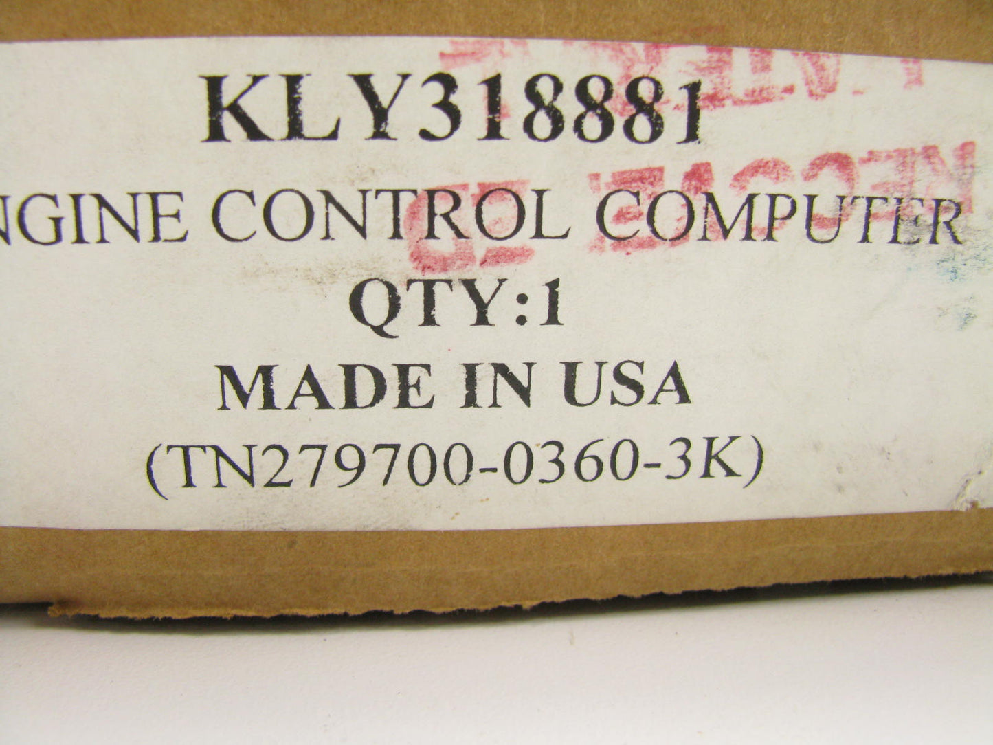 NEW - OUT OF BOX - KLY318881 ECU ECM Computer Module 1997 MX-26 626