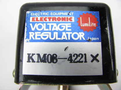 NEW - OUT OF BOX LUMILITE KM08-4221 Voltage Regulator For 1976-77 Subaru DL & GL