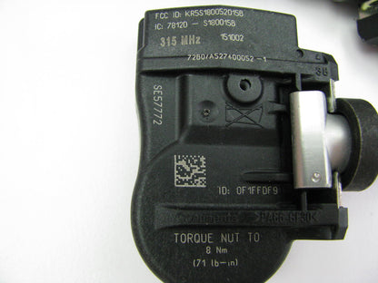 (4) NEW OUT OF BOX - KR5S180052015B-4 TPMS Tire Pressure Monitor Sensors