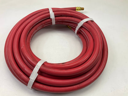 K-Tool 72035 3/8'' X 35' - 1/4'' MNPT Rubber Air Hose, Red, 35 Feet Length