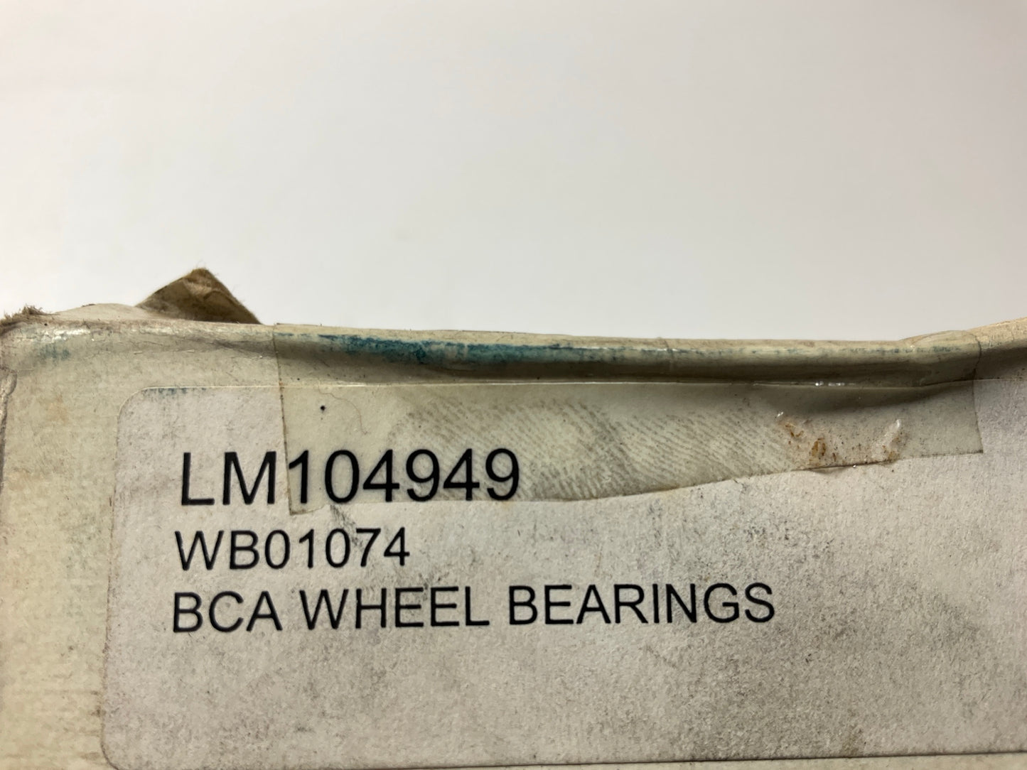 NEW - UNBOXED LM104949 Front Inner Wheel Bearing