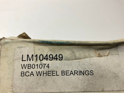 NEW - UNBOXED LM104949 Front Inner Wheel Bearing