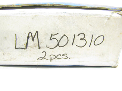 (2) NEW - OUT OF BOX LM501310 Wheel Bearing Race Cup