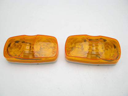 (2) NEW OUT OF BOX - LT506Y Double Bullseye Amber Side Marker Lights