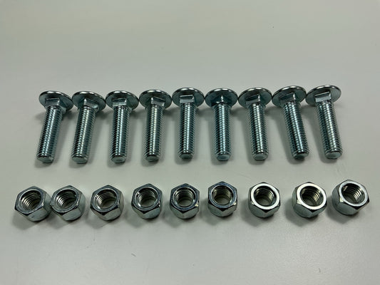 08184 Meyer 1301060 Buyers 1/2 X 2 Cutting Edge Bolt Kit 9 Bolts And Lock Nuts