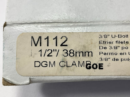 NEW - M112 Exhaust Clamp, 1-1/2''