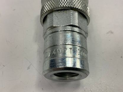 (2) NEW M15072 1/4'' Hydraulic Quick Coupler Replaces Meyer 15072, 15741, 15741C
