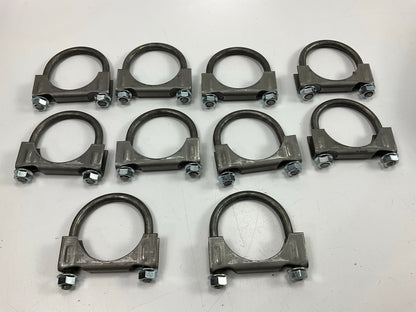 (10) NEW MC7214  2-1/4'' Exhaust Clamps, Made In USA