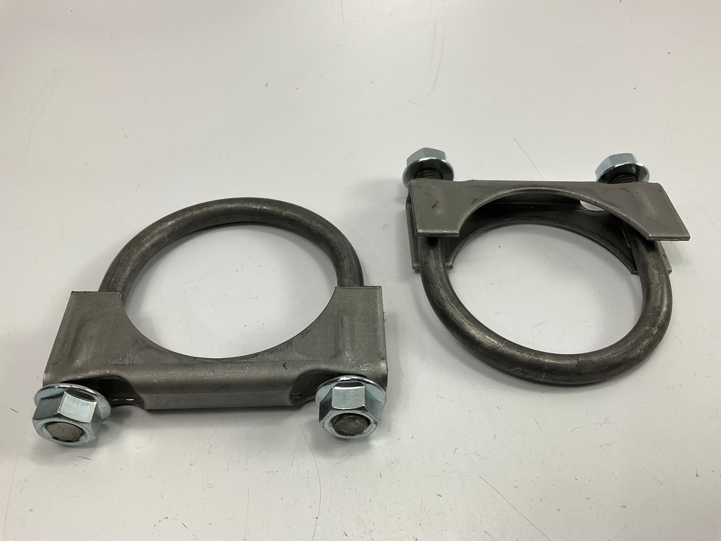 (10) NEW MC7214  2-1/4'' Exhaust Clamps, Made In USA