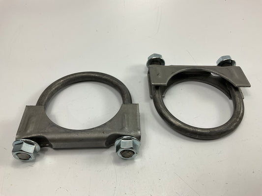 (10) NEW MC7214  2-1/4'' Exhaust Clamps, Made In USA