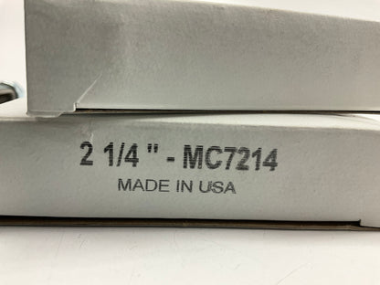 (10) NEW MC7214  2-1/4'' Exhaust Clamps, Made In USA
