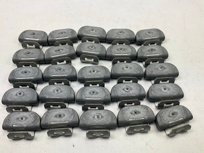 (25) PCS - MCPS-0.25 MC Plasteel Wheel Weights .25oz